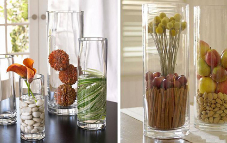 Стеклянные вазы оптом: способы использования в декоре интерьера