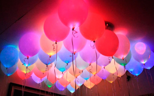 Светодиоды оптом: шары со светодиодами как новое модное украшение для праздников